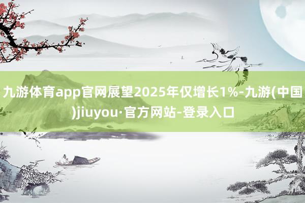 九游体育app官网展望2025年仅增长1%-九游(中国)jiuyou·官方网站-登录入口